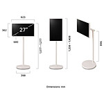 TV LG StanbyME 2 - 27LX6TDGA - 69 cm - Autre vue