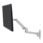 Ergotron Bras articulé fixation murale LX 45-243-216 Blanc