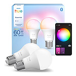 Ampoule connectée Philips Hue Ampoule connectée Essential E27 A60 8 W Bluetooth x 2 - Autre vue