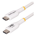 Câble USB StarTech.com Câble USB-C vers USB-C 2.0 - 2 m - Blanc - Autre vue
