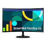 Écran PC Samsung Essential S3 S27D360GAU - Noir - Autre vue
