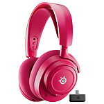 Casque micro SteelSeries Arctis Nova 7 Wireless Gen 2 - Magenta - Autre vue