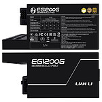 Alimentation PC Lian Li Edge 1200W 80PLUS Gold with Hub - Noir - Autre vue
