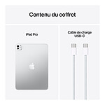 Tablette Apple iPad Pro M5 2025 11 pouces nano-texturé Wi-Fi + Cellular - 2 To - Argent - Autre vue