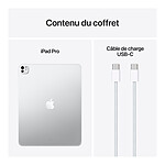 Tablette Apple iPad Pro M5 2025 13 pouces Wi-Fi + Cellular - 1 To - Argent - Autre vue