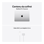 MacBook Apple MacBook Pro M5 14" Argent 16 Go/1 To (MDE54FN/A) - Autre vue