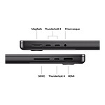 MacBook Apple MacBook Pro M5 14" Noir sidéral 16 Go/512 Go (MDE04FN/A) - Autre vue