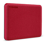 Disque dur externe Toshiba Canvio Advance Rouge - 4 To - Autre vue