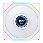 Ventilateur Boîtier Lian Li Uni Fan TL LCD Wireless 140 - Blanc - Autre vue