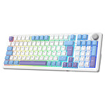 Clavier PC The G-Lab Keyz Elite 400 - Blanc Bleu - Autre vue
