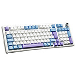 Clavier PC The G-Lab Keyz Elite 400 - Blanc Bleu - Autre vue