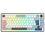 Clavier PC The G-Lab Keyz Elite 300 - Blanc - Autre vue