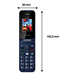 Smartphone Logicom Fleep 450 (Bleu) - 4G - Autre vue
