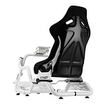 Cockpit / Siège de simracing OPLITE GTR S8 Infinity Force - Blanc - Autre vue