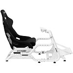 Cockpit / Siège de simracing OPLITE GTR S8 Infinity Force - Blanc - Autre vue