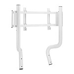 Support d'écran simracing OPLITE GTR Monitor Stand Simple - Blanc - Autre vue