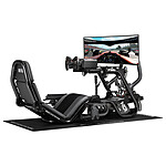 Cockpit / Siège de simracing Next Level Racing F-GT Pro Formula and GT Racing Simulator Cockpit - Black Edition - Autre vue