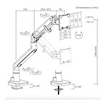 Bras & support écran PC REKT REKT98-C012 - Autre vue