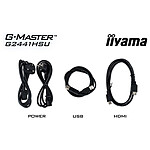 Écran PC iiyama G-Master G2441HSU-B1 Black Hawk - Autre vue