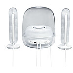 Enceinte sans fil Harman Kardon SoundSticks 5 - Blanc - Enceinte Bluetooth - Autre vue