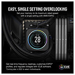 Mémoire Corsair Vengeance DDR5 - 64 Go (2 x 32 Go) - 6000 MHz - CL40 - Autre vue