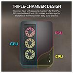 Boîtier PC Corsair AIR 5400 LX-R RGB iCUE LINK - Noir - Autre vue