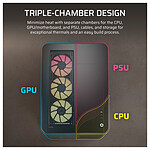 Boîtier PC Corsair AIR 5400 RS-R ARGB - Noir - Autre vue