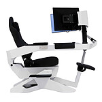 Bureau gamer MWE LAB Emperor S2 Blanc alpin - Autre vue