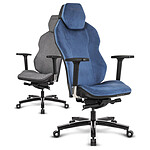 Fauteuil gamer Quersus ICOS 1.1 - Silver Grey - Autre vue