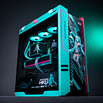 PC de bureau PC Gamer Miku CV01 Powered by Asus - Win11 installé (version d'essai) - Autre vue