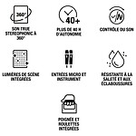 Enceinte de soirée Marshall Bromley 750 Noir - Enceinte de soirée - Autre vue