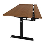 Bureau gamer Arozzi Arena Nordico - Bois foncé - Autre vue