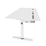Bureau gamer Arozzi Arena Nordico - Blanc - Autre vue