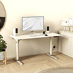 Bureau gamer Arozzi Arena Nordico - Blanc - Autre vue