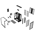 Boîtier PC Thermaltake View 390 Air - Noir - Autre vue