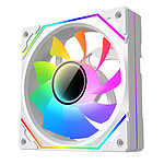 Ventilateur Boîtier Xigmatek Infini Pro 3 Reverse 120 mm - Blanc - Autre vue