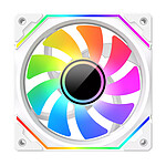 Ventilateur Boîtier Xigmatek Infini Pro 3 Reverse 120 mm - Blanc - Autre vue