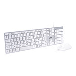Clavier souris bureautique Bluestork Pack Mac - Autre vue