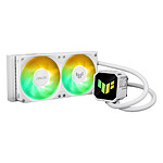 Watercooling AIO ASUS TUF Gaming LC III 240 ARGB LCD - Blanc - Autre vue