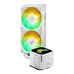 Watercooling AIO ASUS TUF Gaming LC III 240 ARGB LCD - Blanc - Autre vue