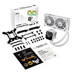 Watercooling AIO ASUS TUF Gaming LC III 240 ARGB LCD - Blanc - Autre vue