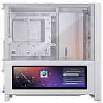 Boîtier PC Corsair Frame 4000D LCD RS - Blanc - Autre vue