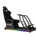 Cockpit / Siège de simracing Thermaltake GR500 - Noir - Autre vue