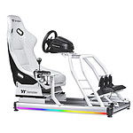 Cockpit / Siège de simracing Thermaltake GR500 - Blanc - Autre vue