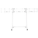 Support d'écran simracing Thermaltake Triple Racing Monitor Stand Pro - Blanc - Autre vue