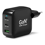 Chargeur USB PORT Connect Chargeur Secteur USB-C Power Delivery 100W GaN + Câble 2 m - Autre vue