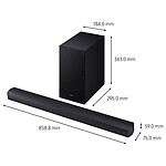 Barre de son Samsung HW-B460F/XE - Autre vue