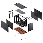 Boîtier PC Jonsbo T9 Riser 5.0 - Noir - Autre vue