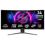 Écran PC MSI MPG 346CQRF X24 - Autre vue