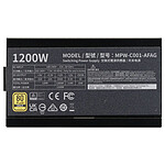 Alimentation PC Cooler Master Elite Gold 1200 Full Modular ATX 3.1  - Autre vue